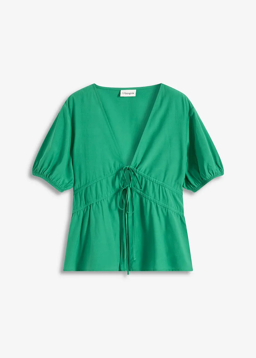 Bluse mit Schleifen