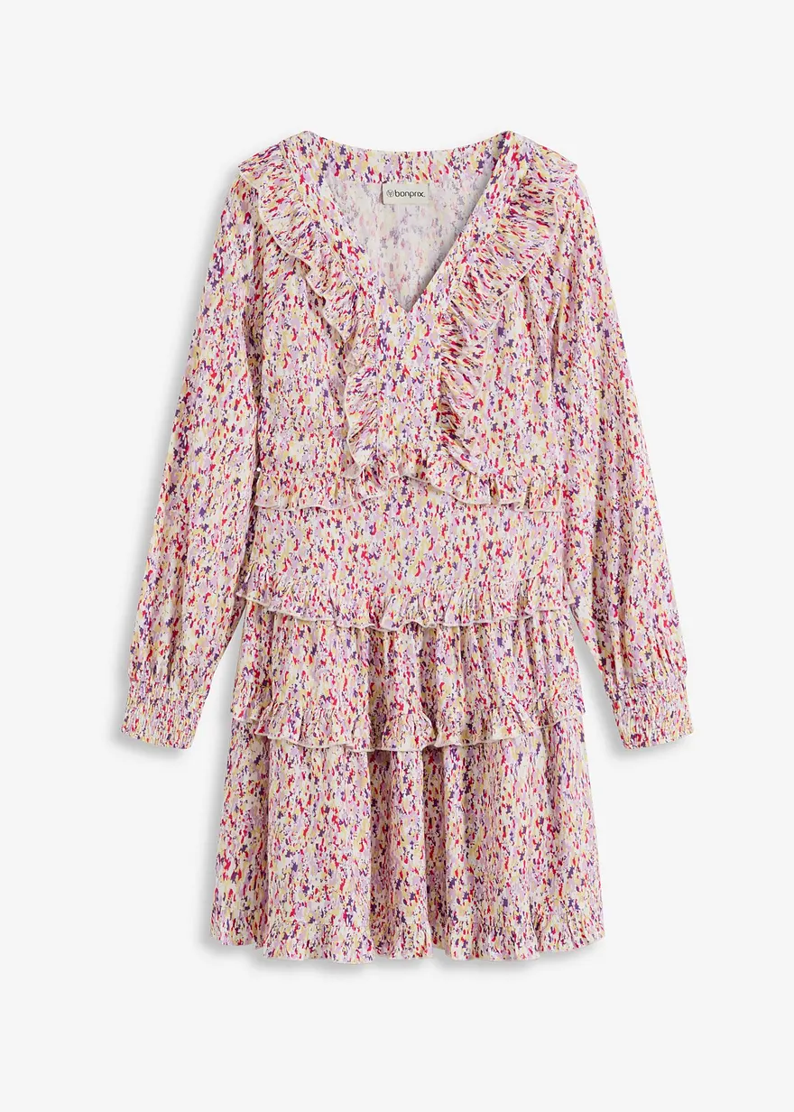 Kleid mit Volants