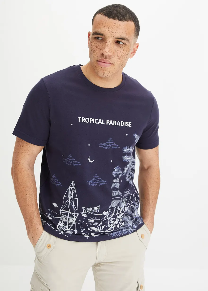 T-Shirt aus reiner Baumwolle