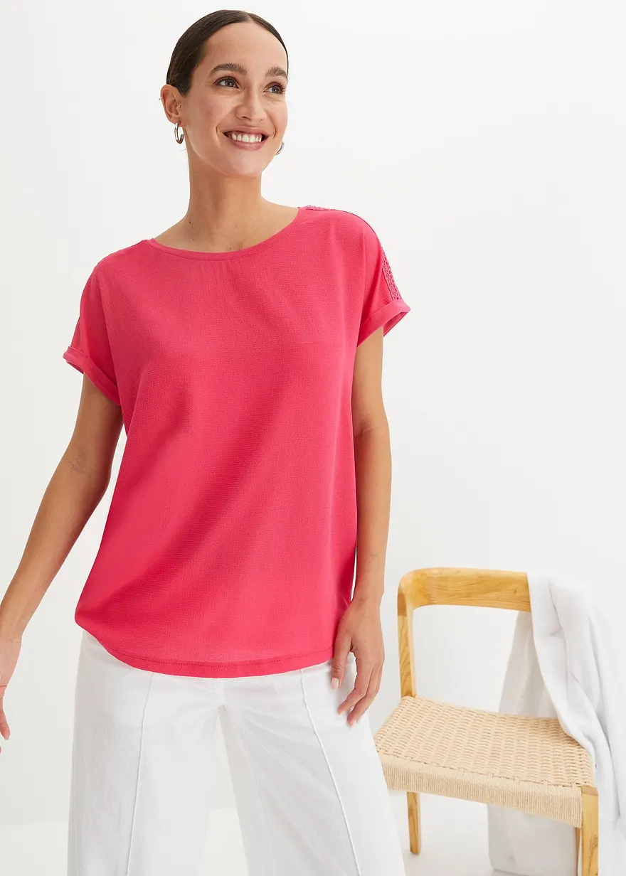 Shirt mit Spitze