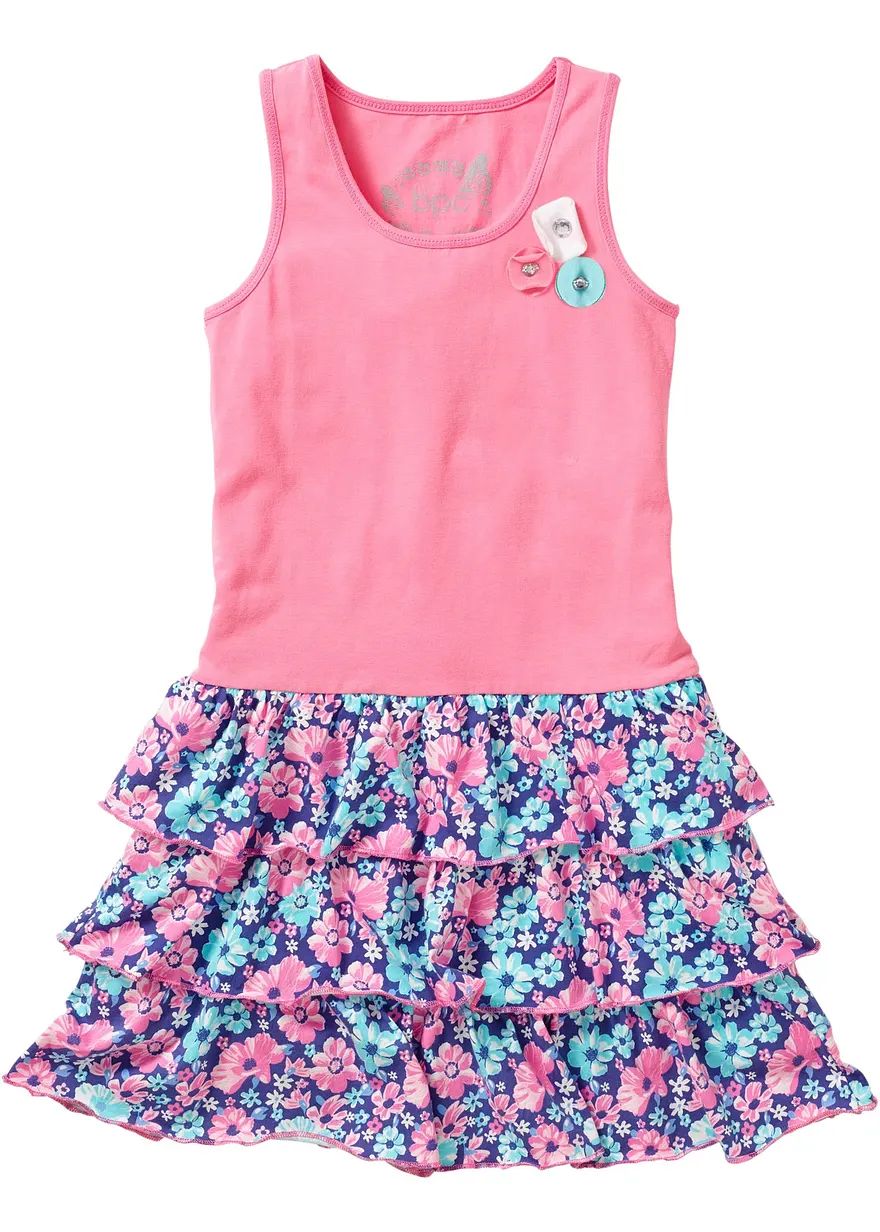 Jerseykleid mit Volant