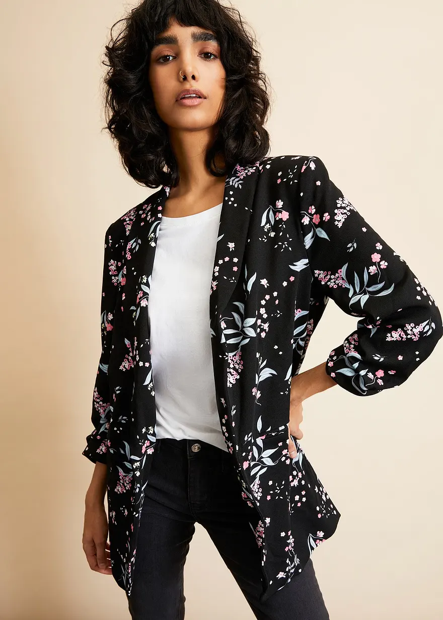 Bedruckter Longblazer