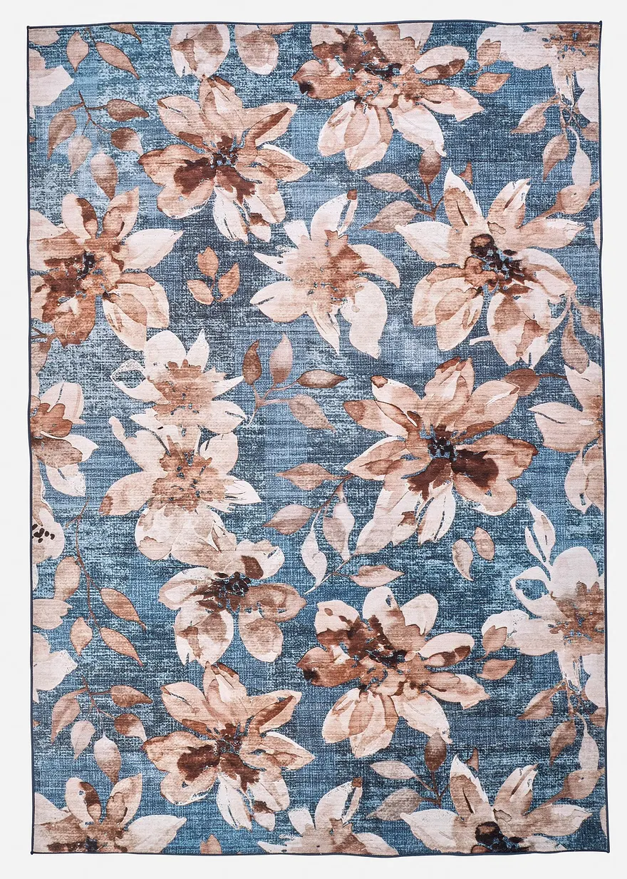 Teppich mit floraler Musterung