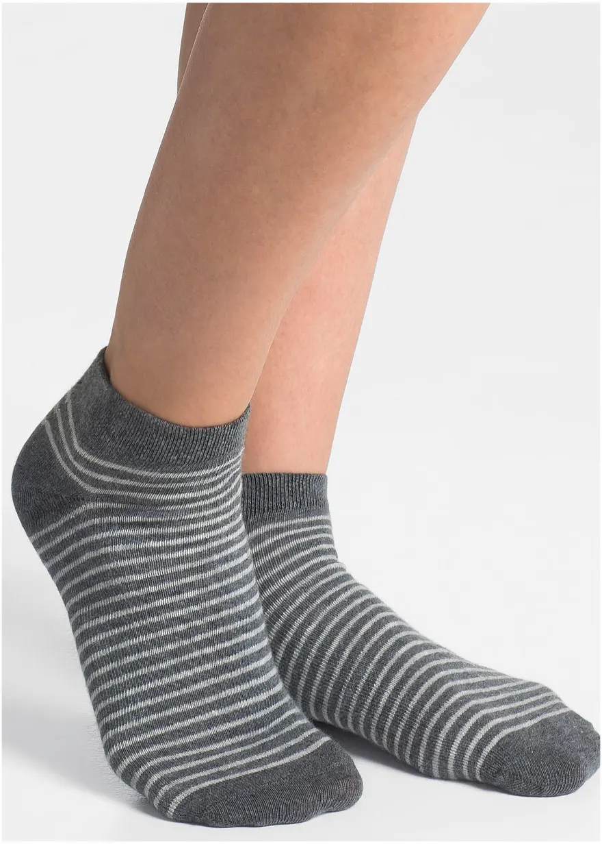 Sneakersocken mit Bio-Baumwolle (8er Pack)