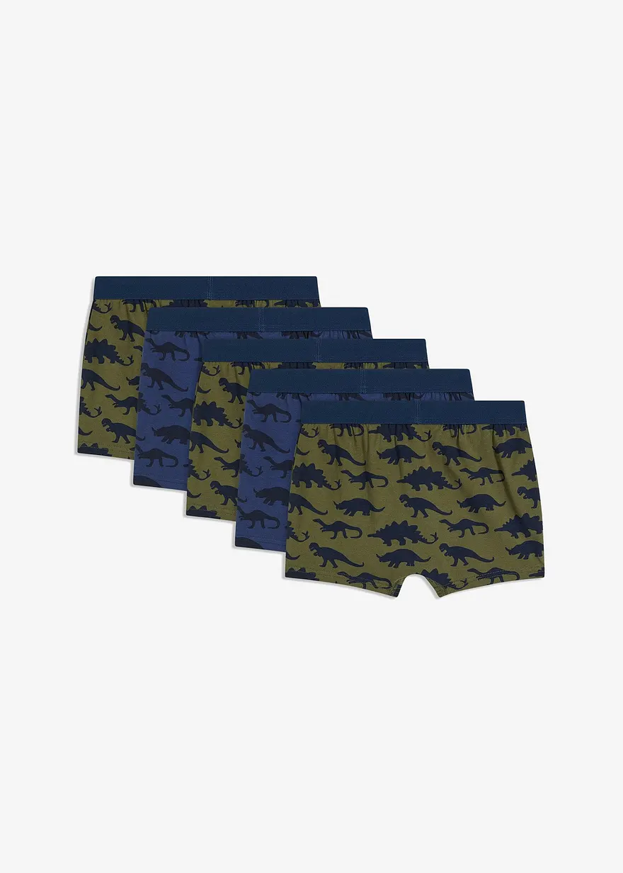 Boxershorts mit weicher Baumwolle (5er-Pack)