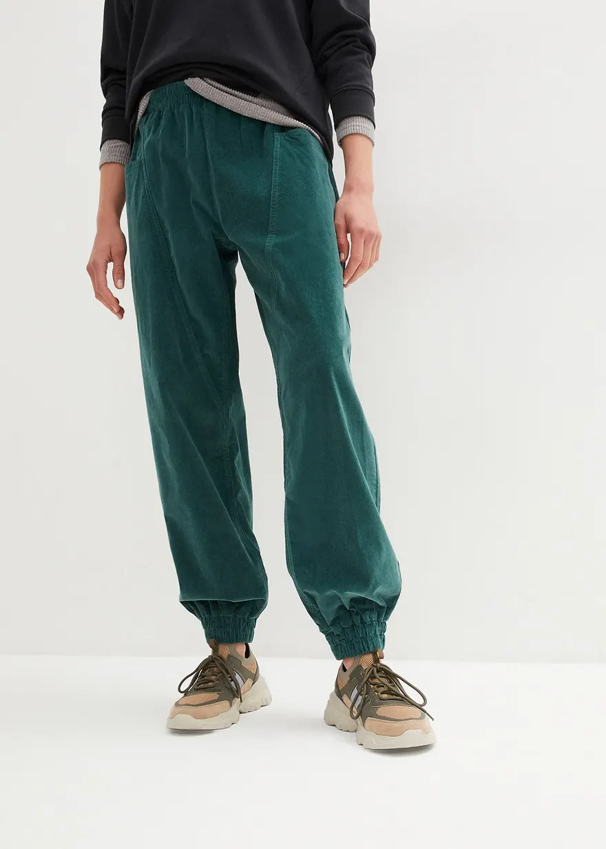 Cord-Hose aus Baumwoll-Mix
