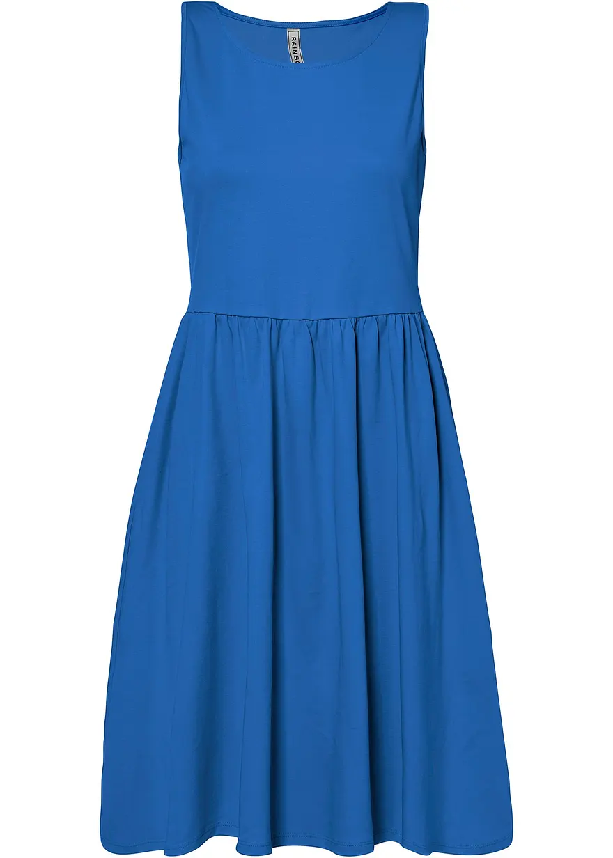 Shirtkleid mit Taschen aus reiner Baumwolle