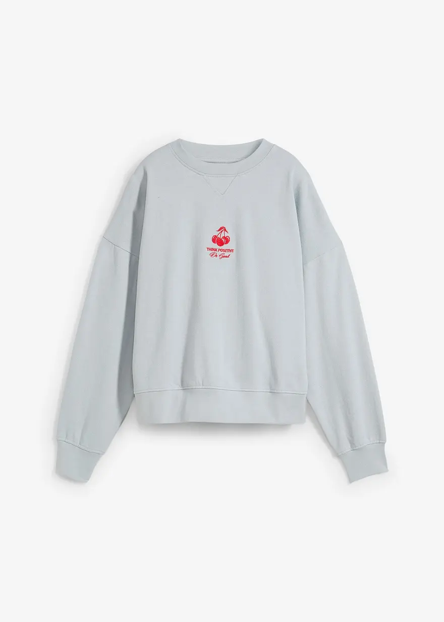 Oversize-Sweatshirt aus reiner Bio-Baumwolle
