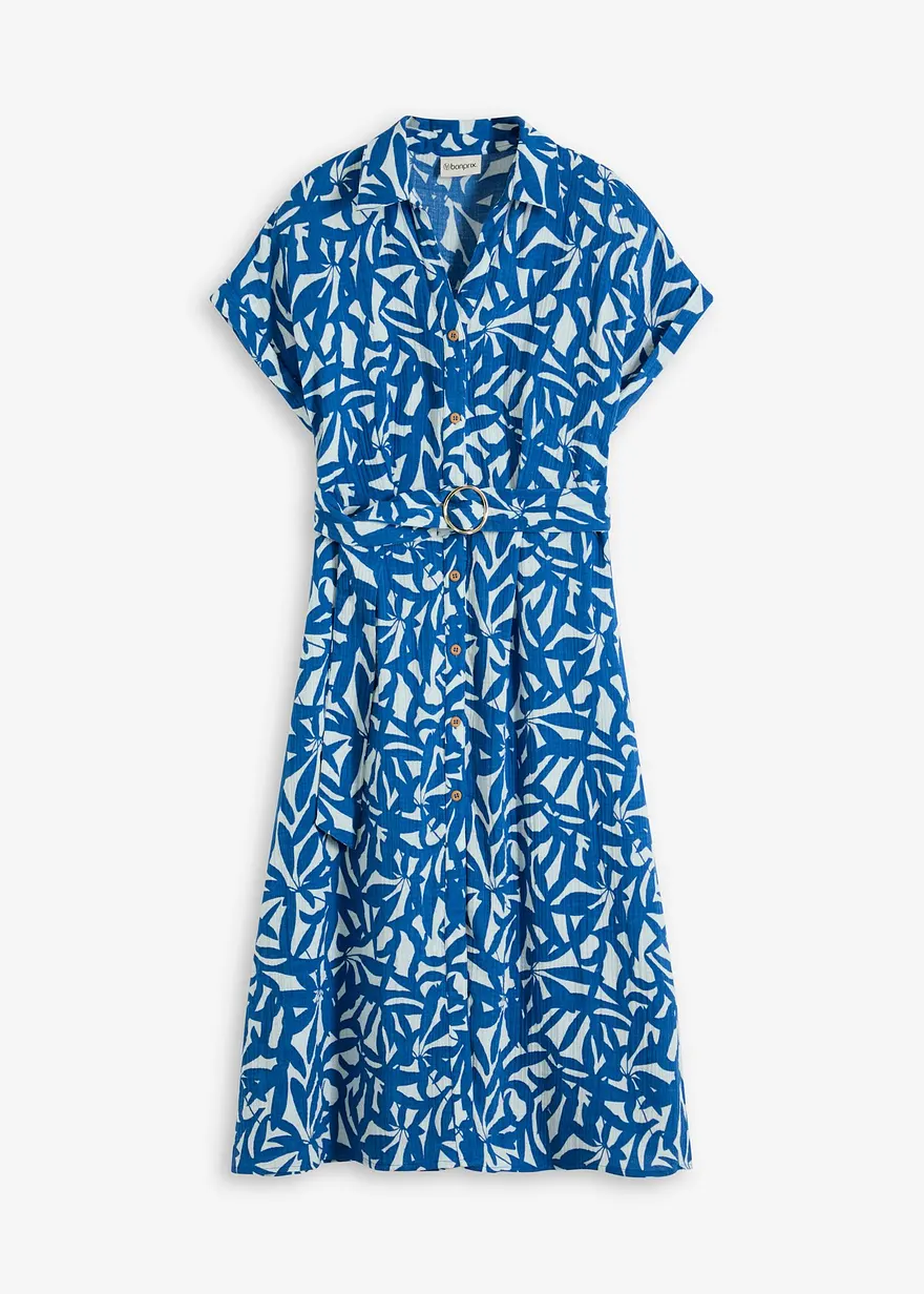 Midikleid mit Gürtel