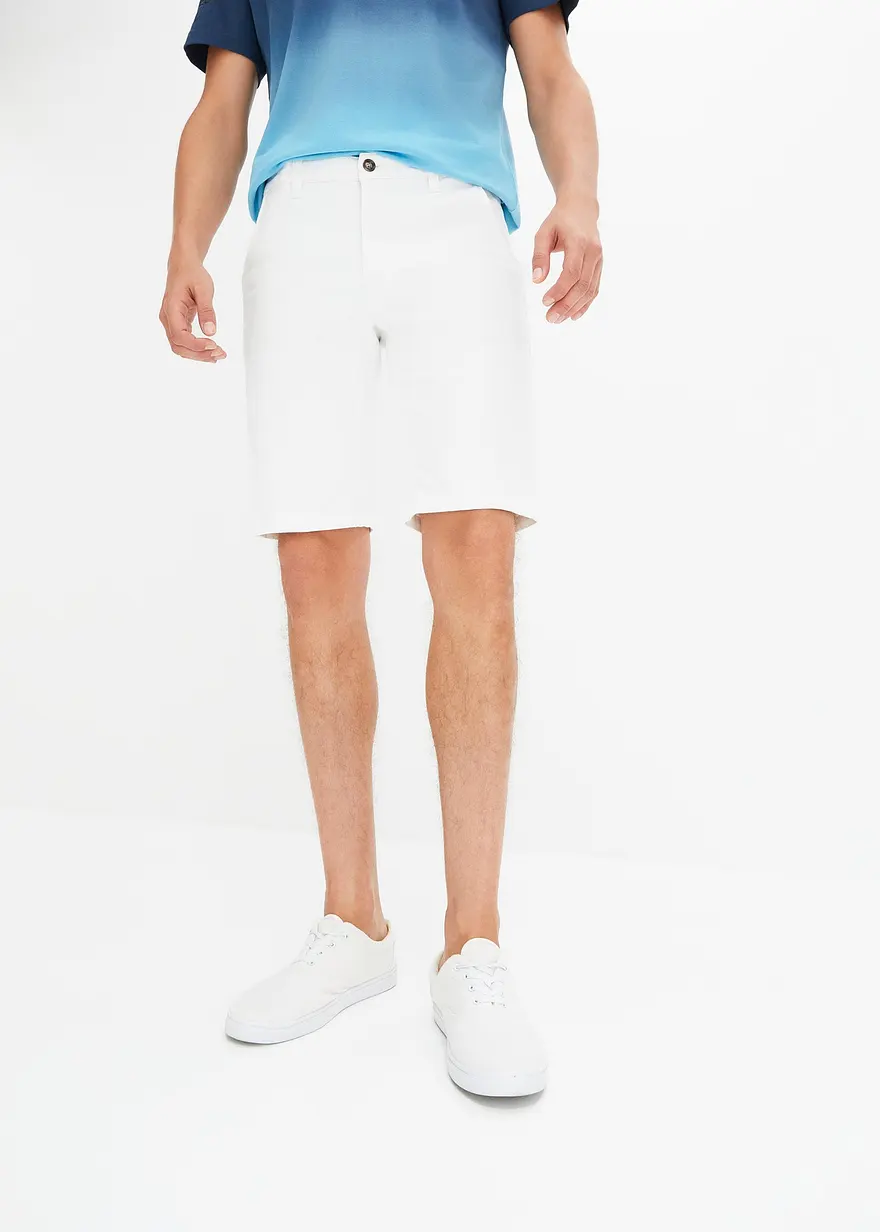 Chino-Bermuda, Slim Fit