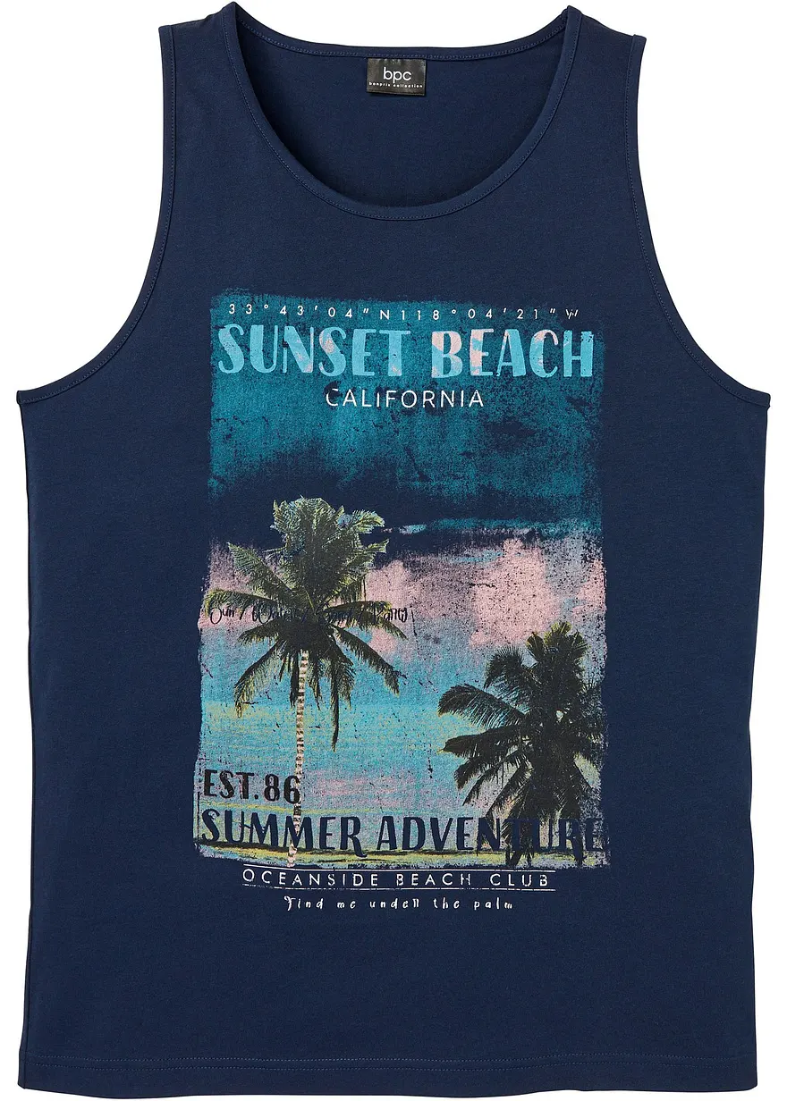Muskel-Shirt aus reiner Bio-Baumwolle