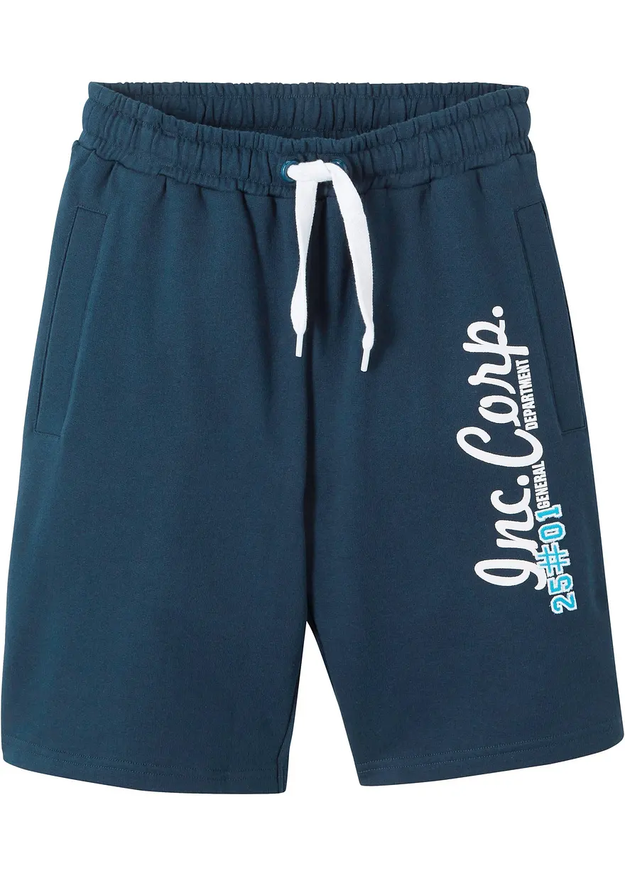 Sweat-Bermuda aus reiner Bio-Baumwolle