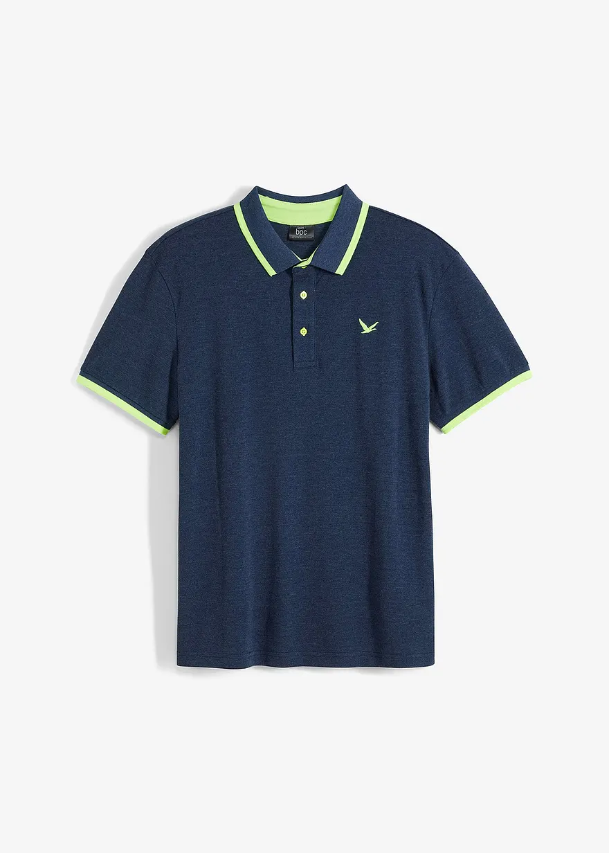 Piqué-Poloshirt mit reiner Bio-Baumwolle