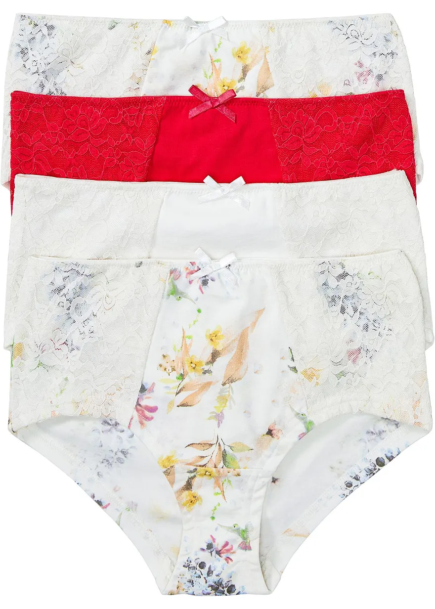 Maxipanty (4er Pack) mit Bio-Baumwolle