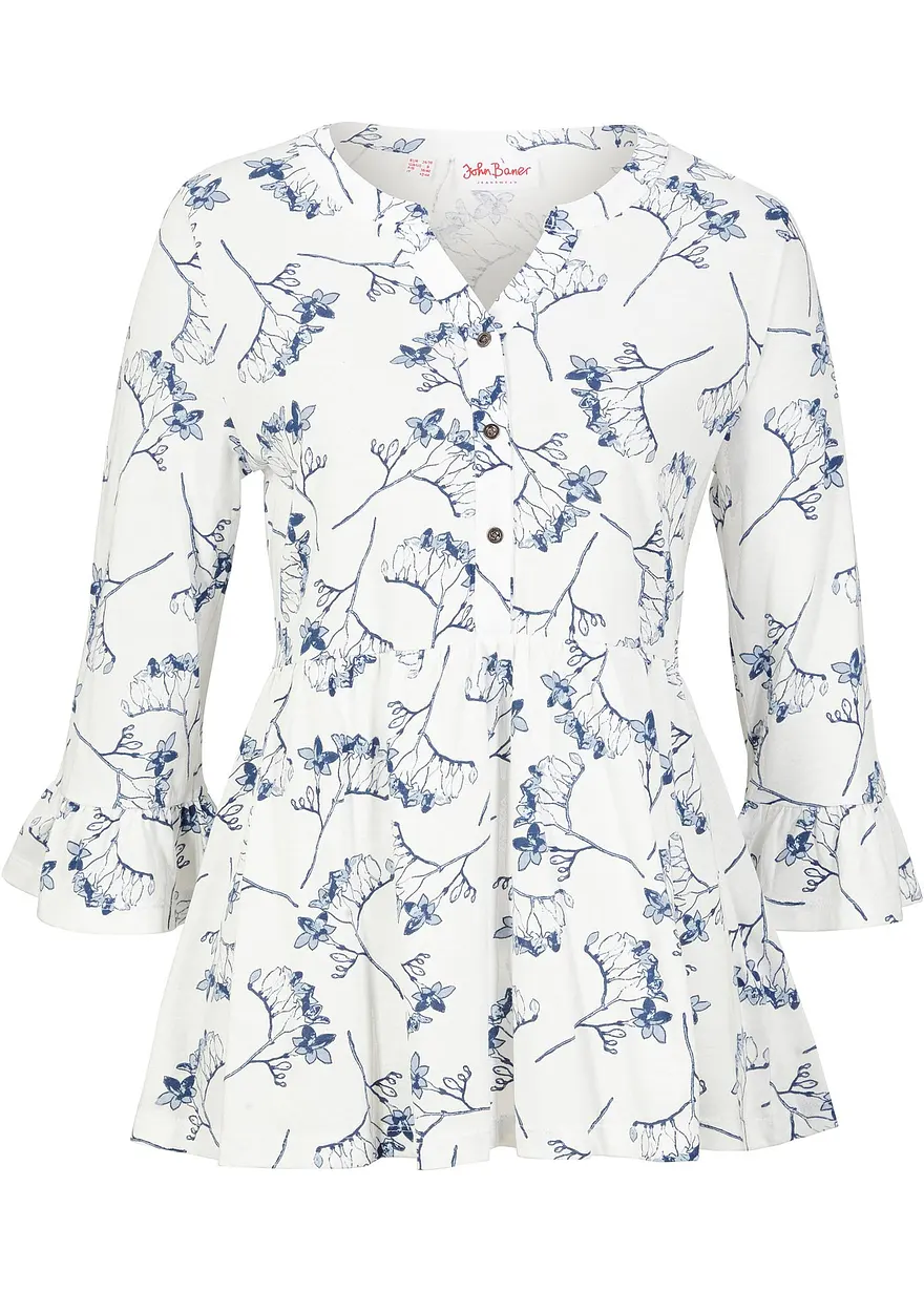 Shirt-Tunika, 3/4-Arm