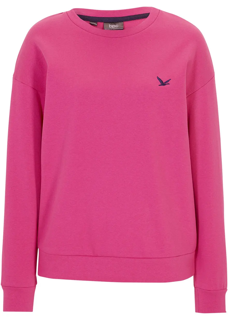 Sweatshirt mit Stickung