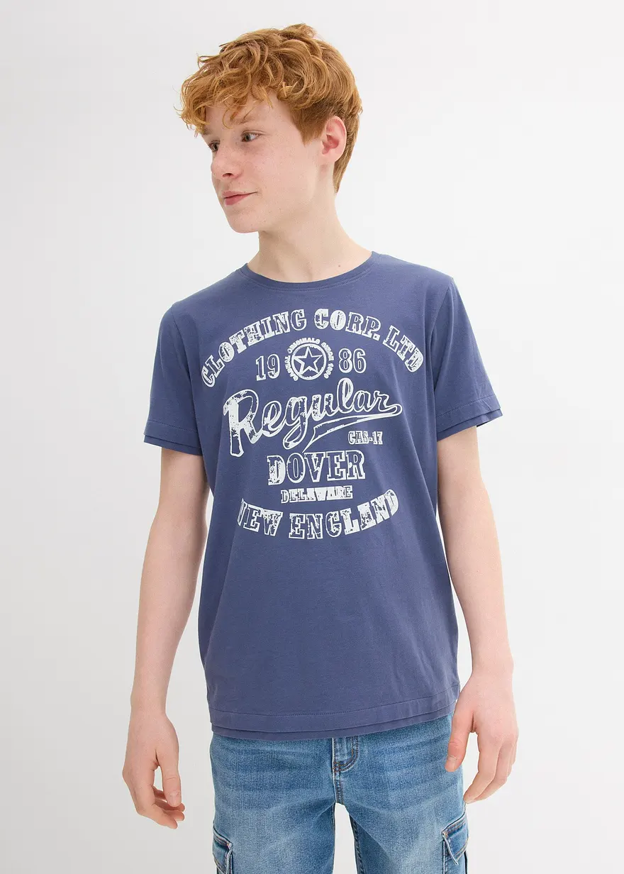 T-Shirt aus reiner Bio-Baumwolle (2er Pack)