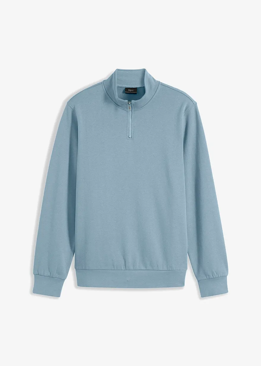 Sweatshirt mit Troyerkragen
