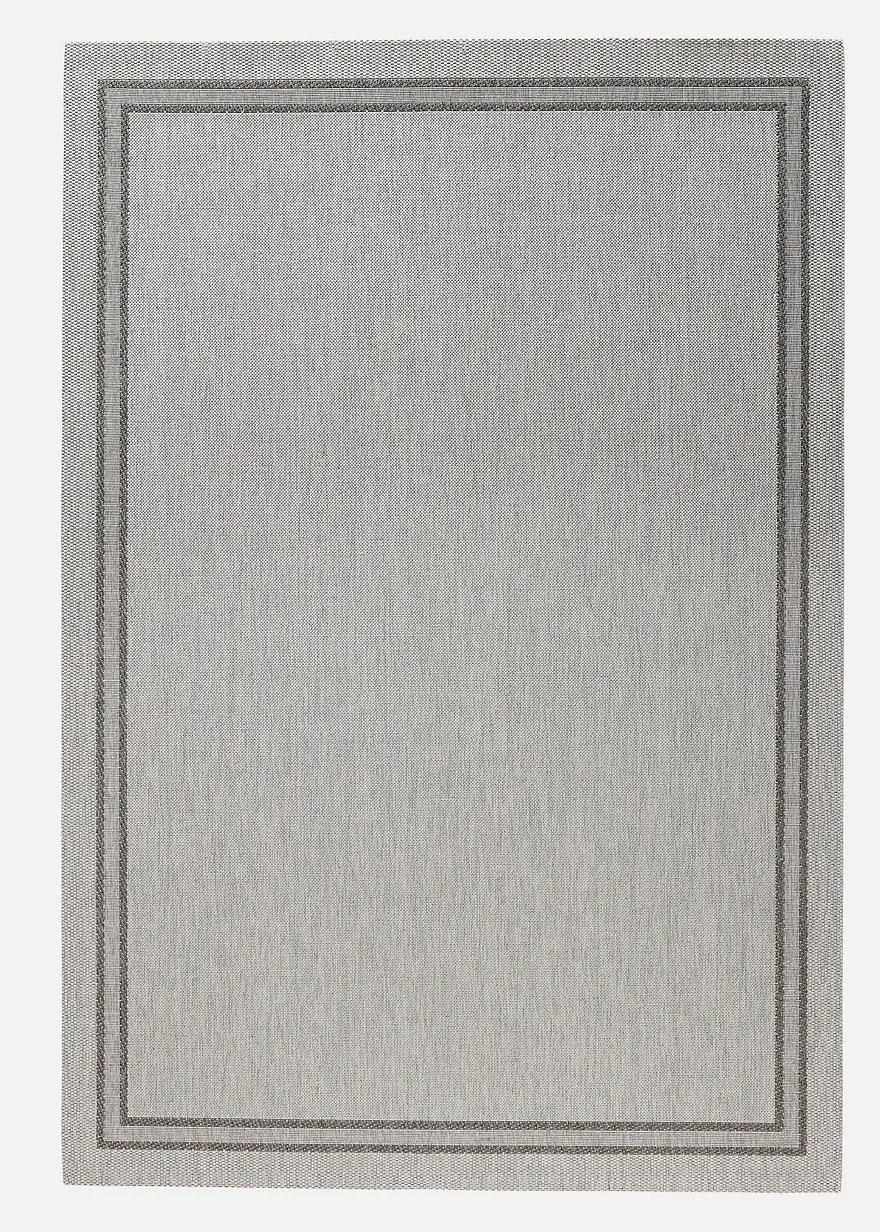 In- und Outdoor Teppich mit Bordüre