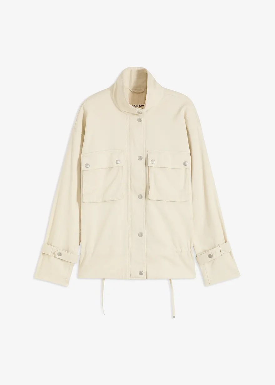 Blouson aus reiner Baumwolle
