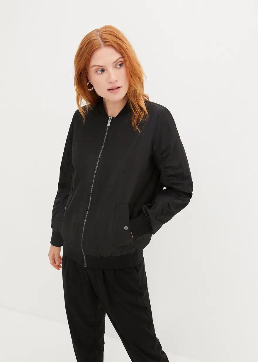 Blouson mit Raffungsdetails
