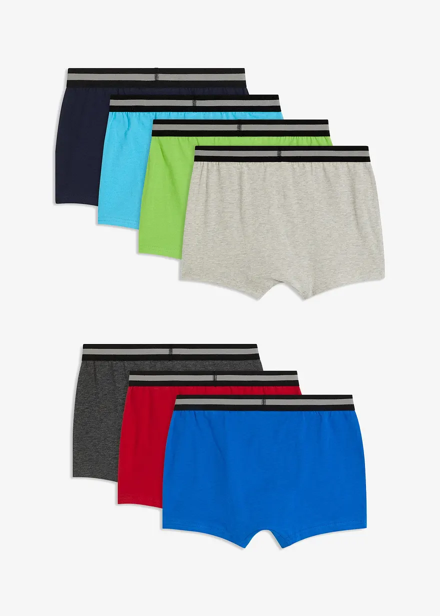 Boxershorts mit weicher Baumwolle (7er Pack)