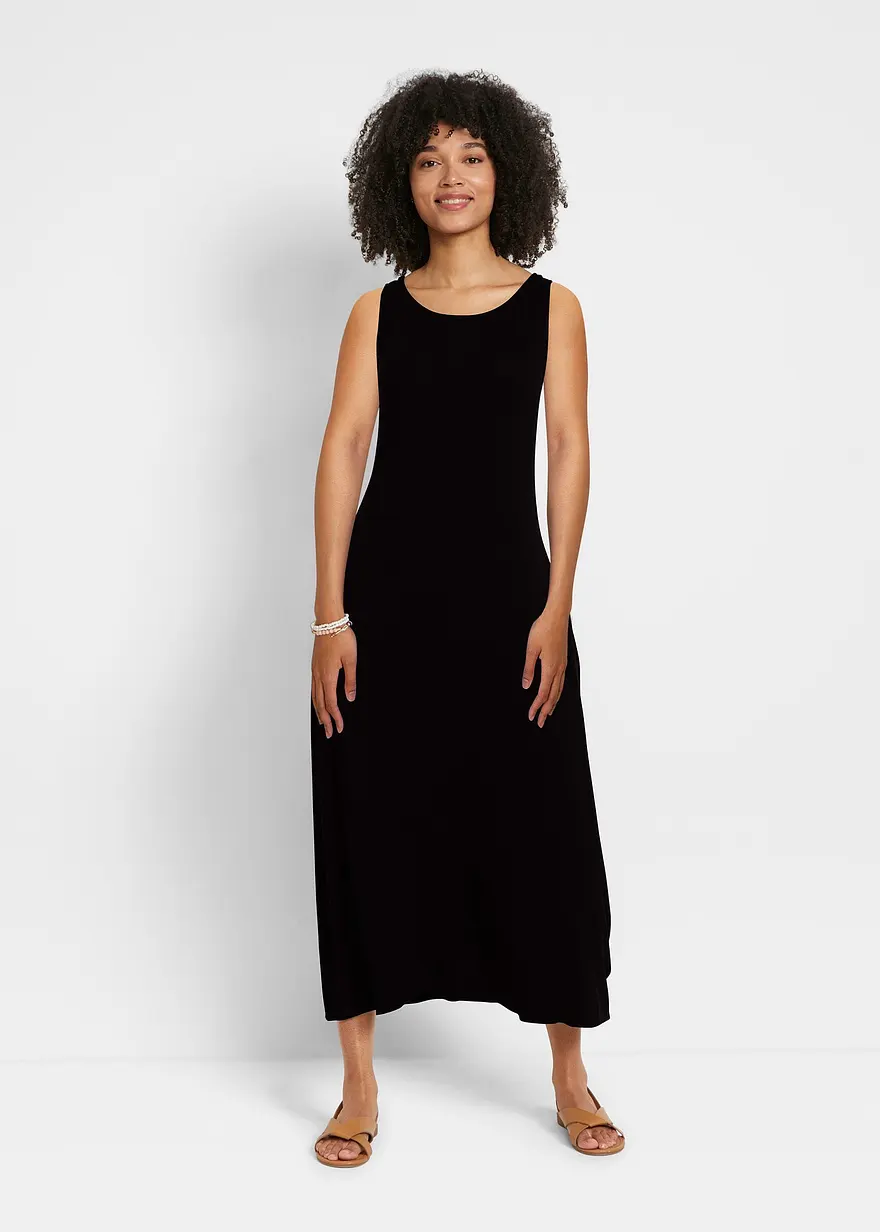 Jerseykleid mit nachhaltiger Viskose