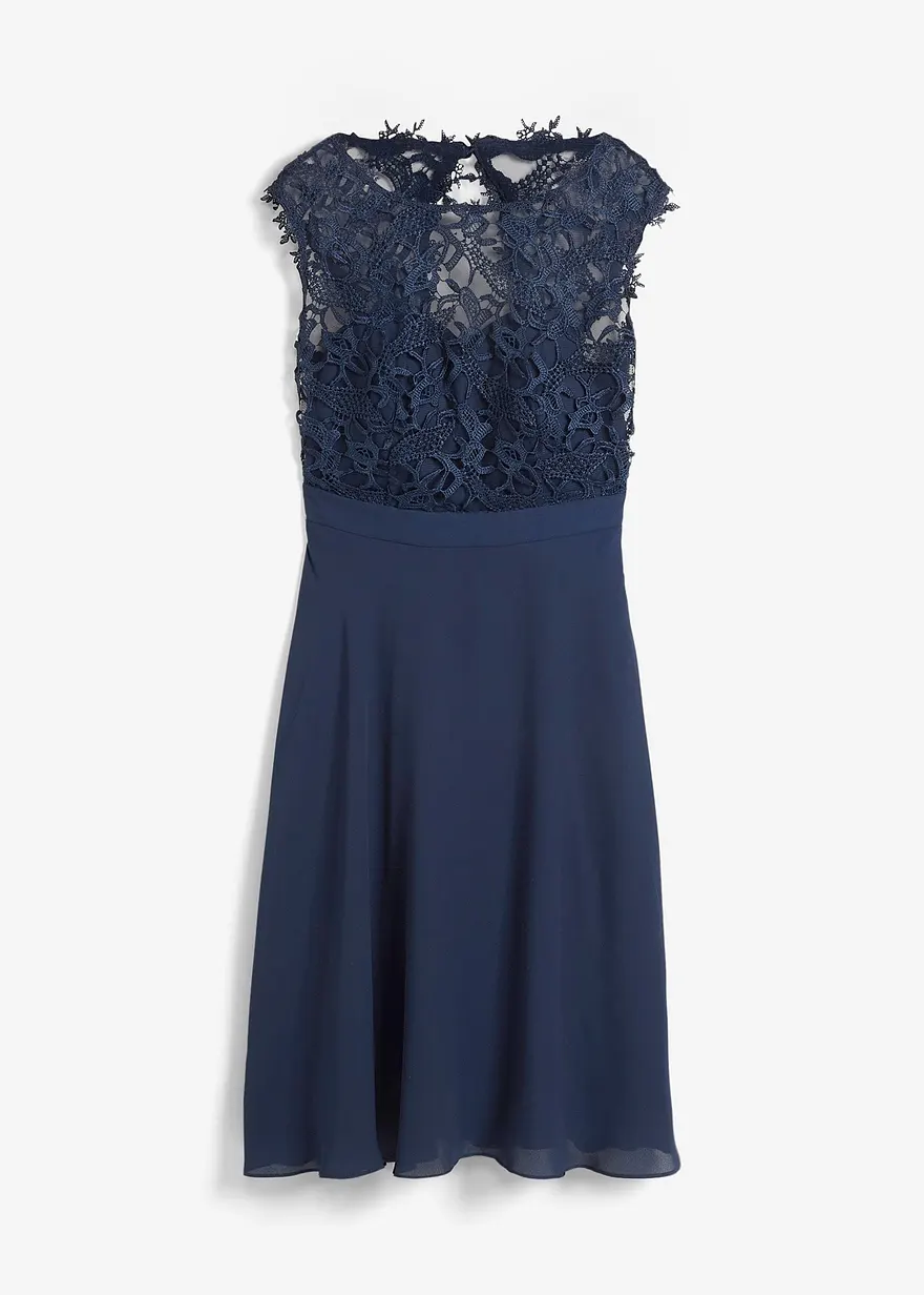 Minikleid mit Spitze