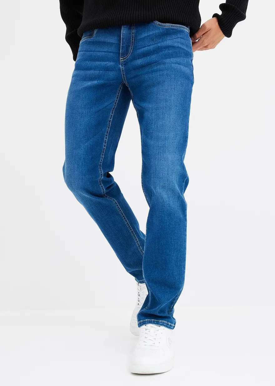 Regular Fit Stretch-Jeans, Tapered