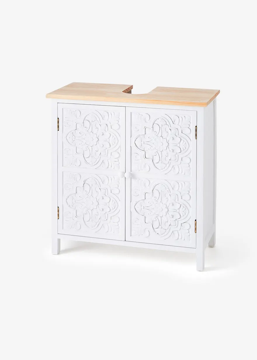Waschbeckenunterschrank mit Ornament