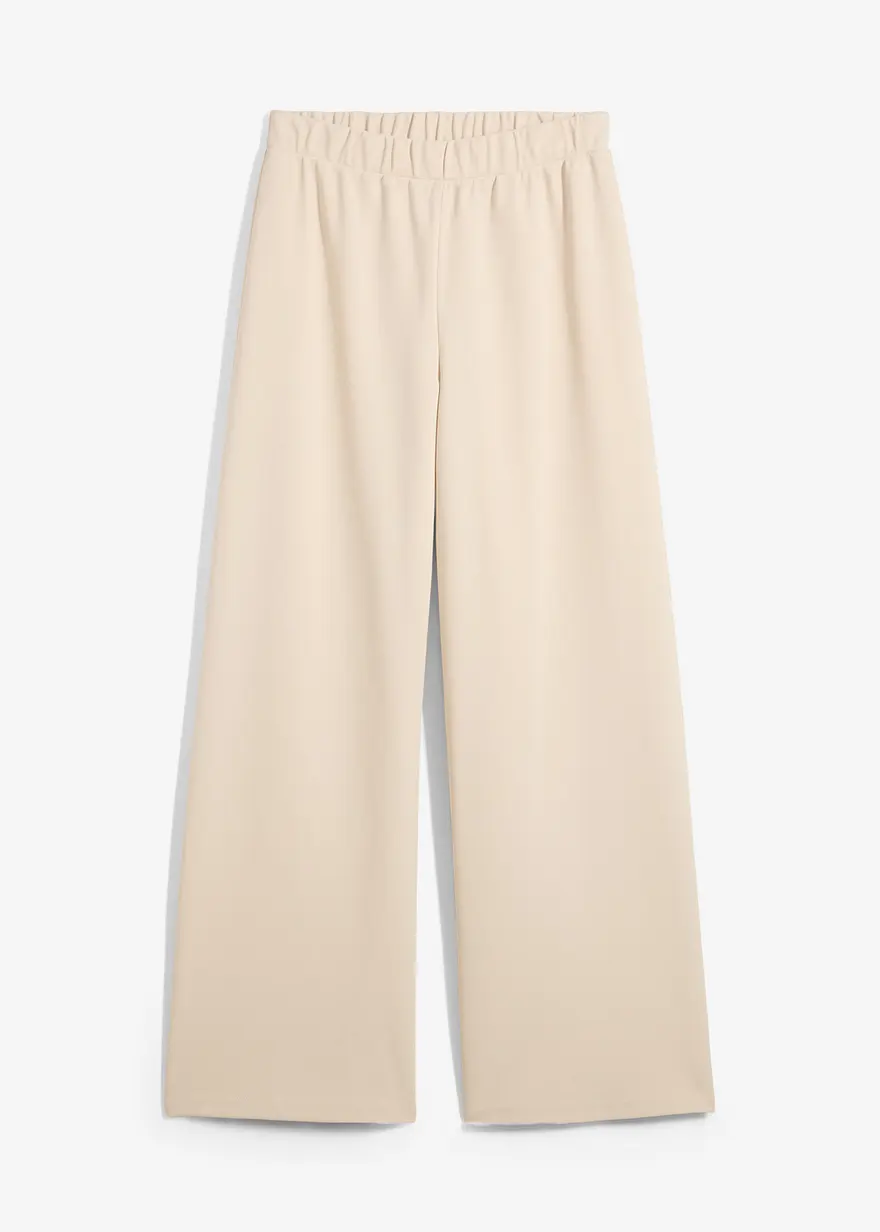 Marlenehose aus Piqué