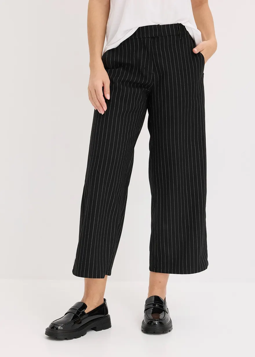 Nadelstreifen-Culotte
