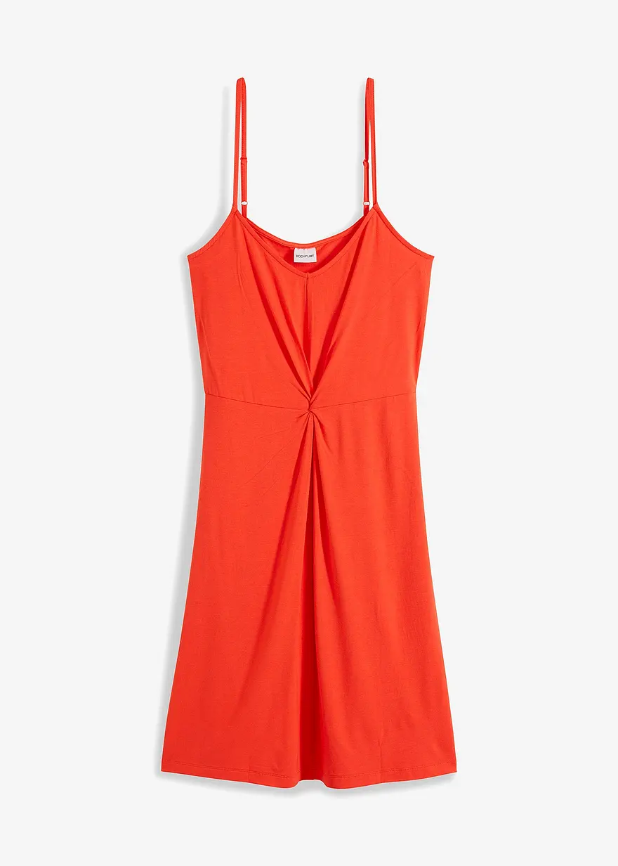 Jerseykleid mit Knotendetail