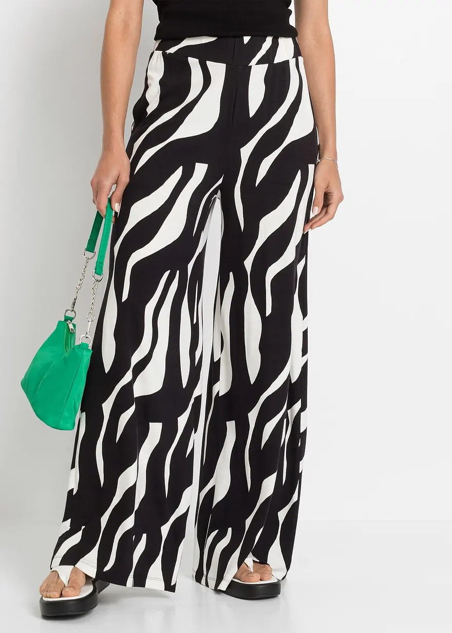 Jersey-Hose aus softem Viskose-Mix