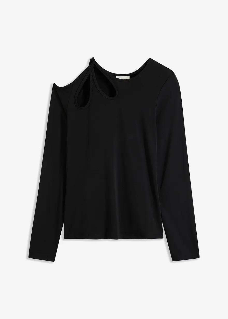 Langarmshirt mit Cut-Outs