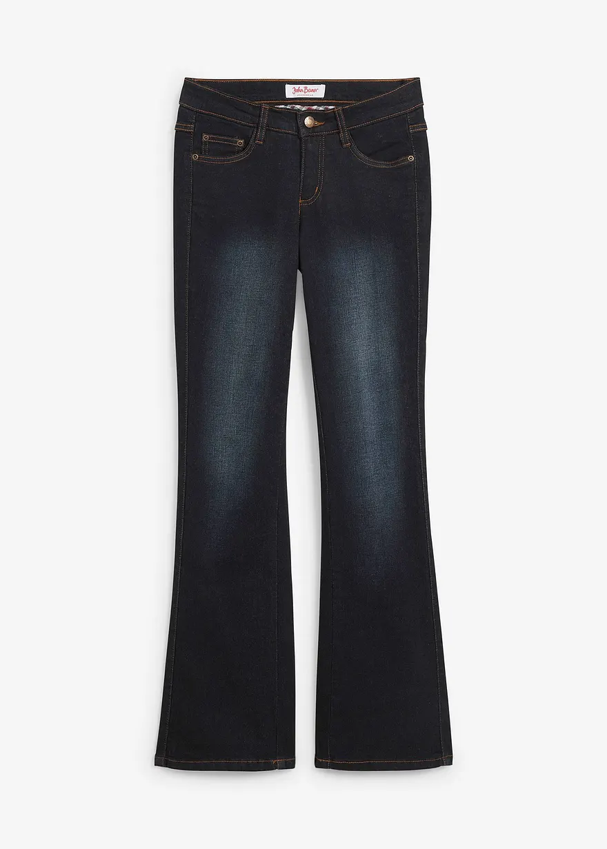 Bootcut Jeans Mid Waist, Shaping