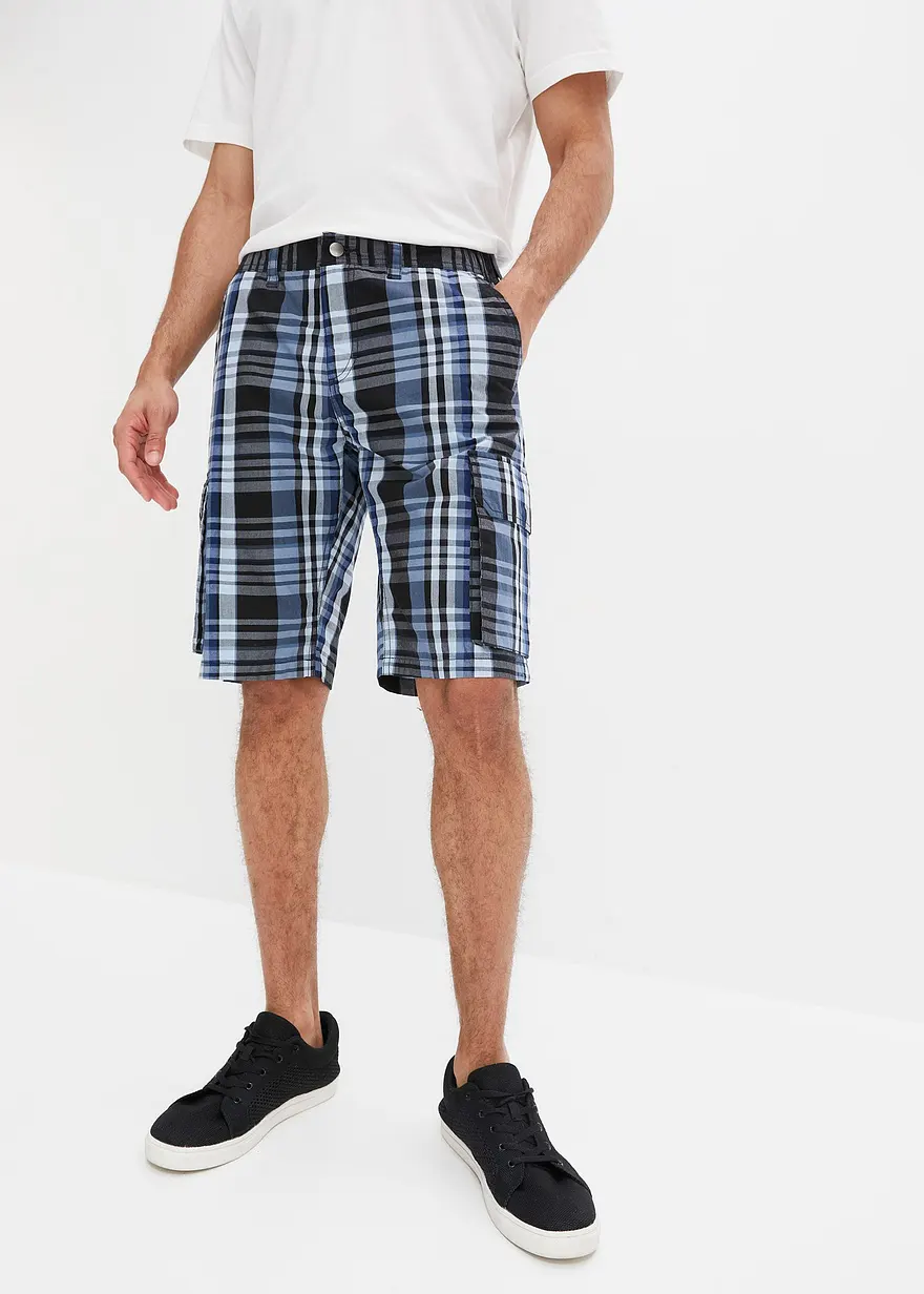 Cargo-Bermuda mit Komfortbund, Regular Fit