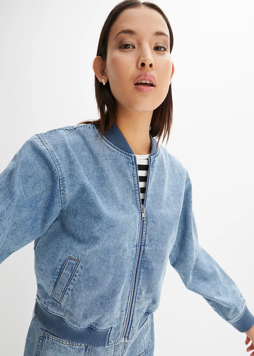 Blouson aus denim