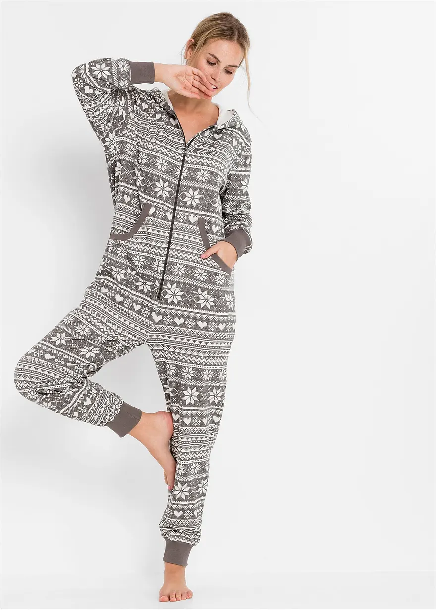 Loungewear Overall oversized aus Sweatware