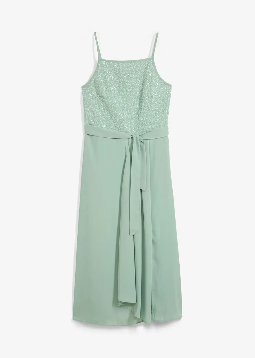 Maxikleid mit Pailletten