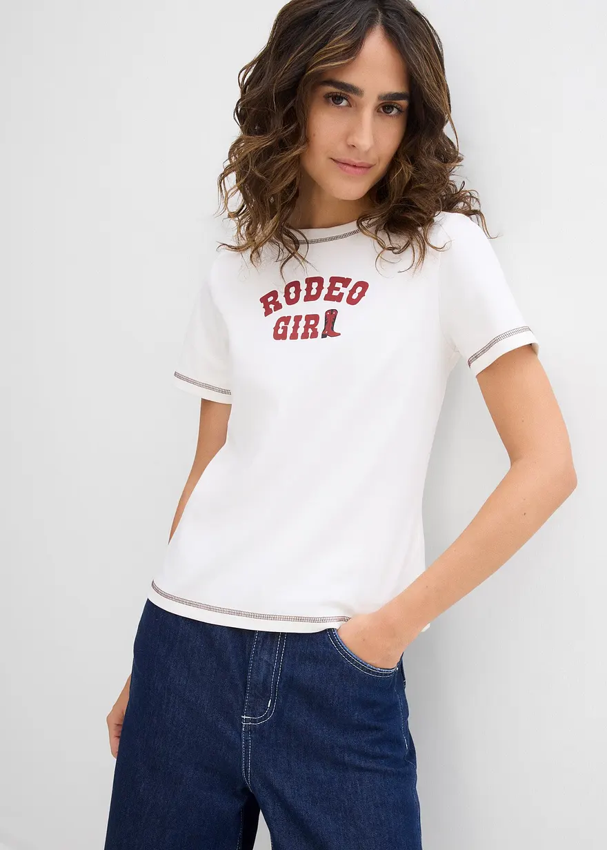 T-Shirt aus reiner Bio-Baumwolle