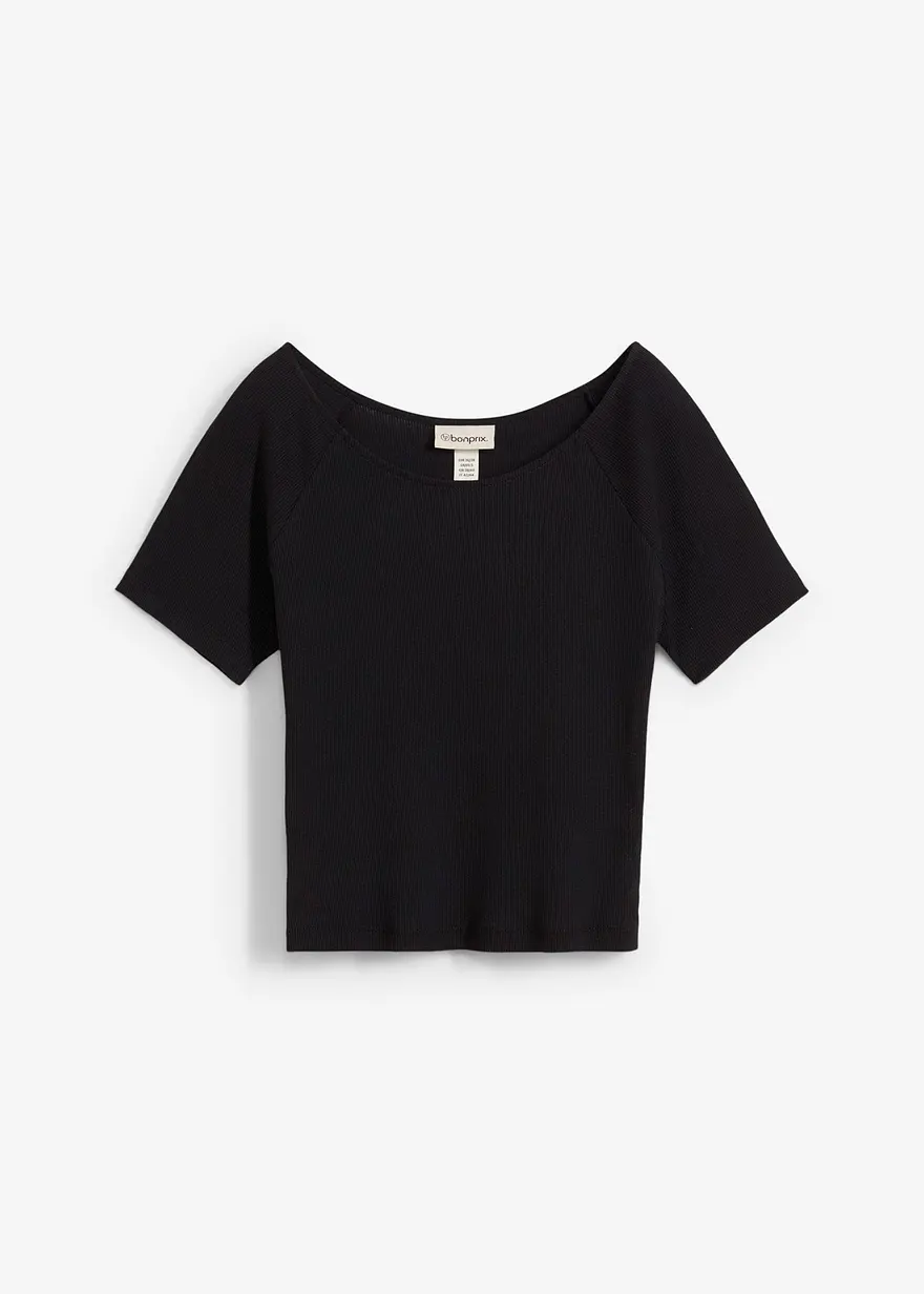 Figurbetontes T-Shirt aus reiner Bio-Baumwolle