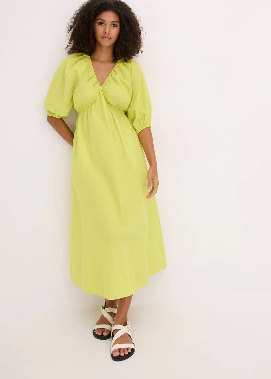 Maxikleid aus reiner Bio-Baumwolle