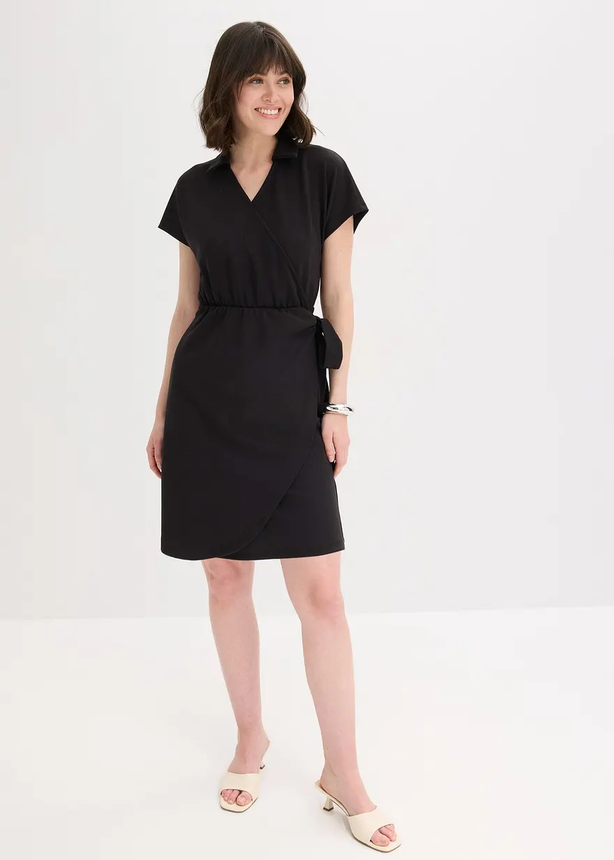 Minikleid in Wickeloptik