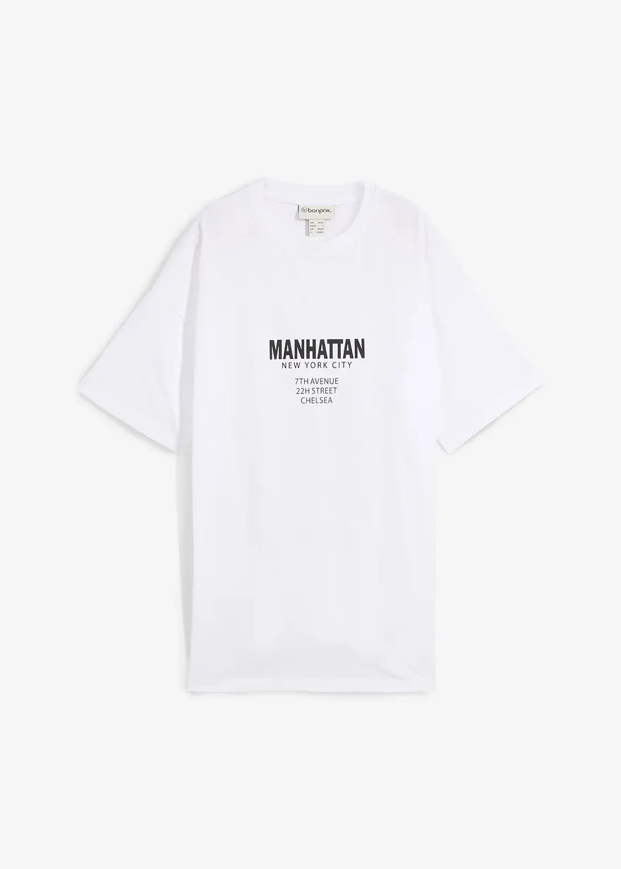 Oversize-Shirt aus reiner Bio-Baumwolle
