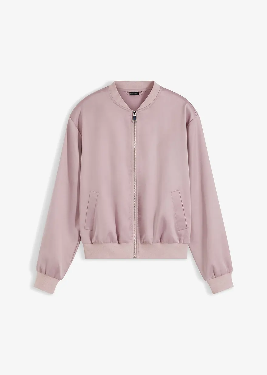 Satin-Blouson