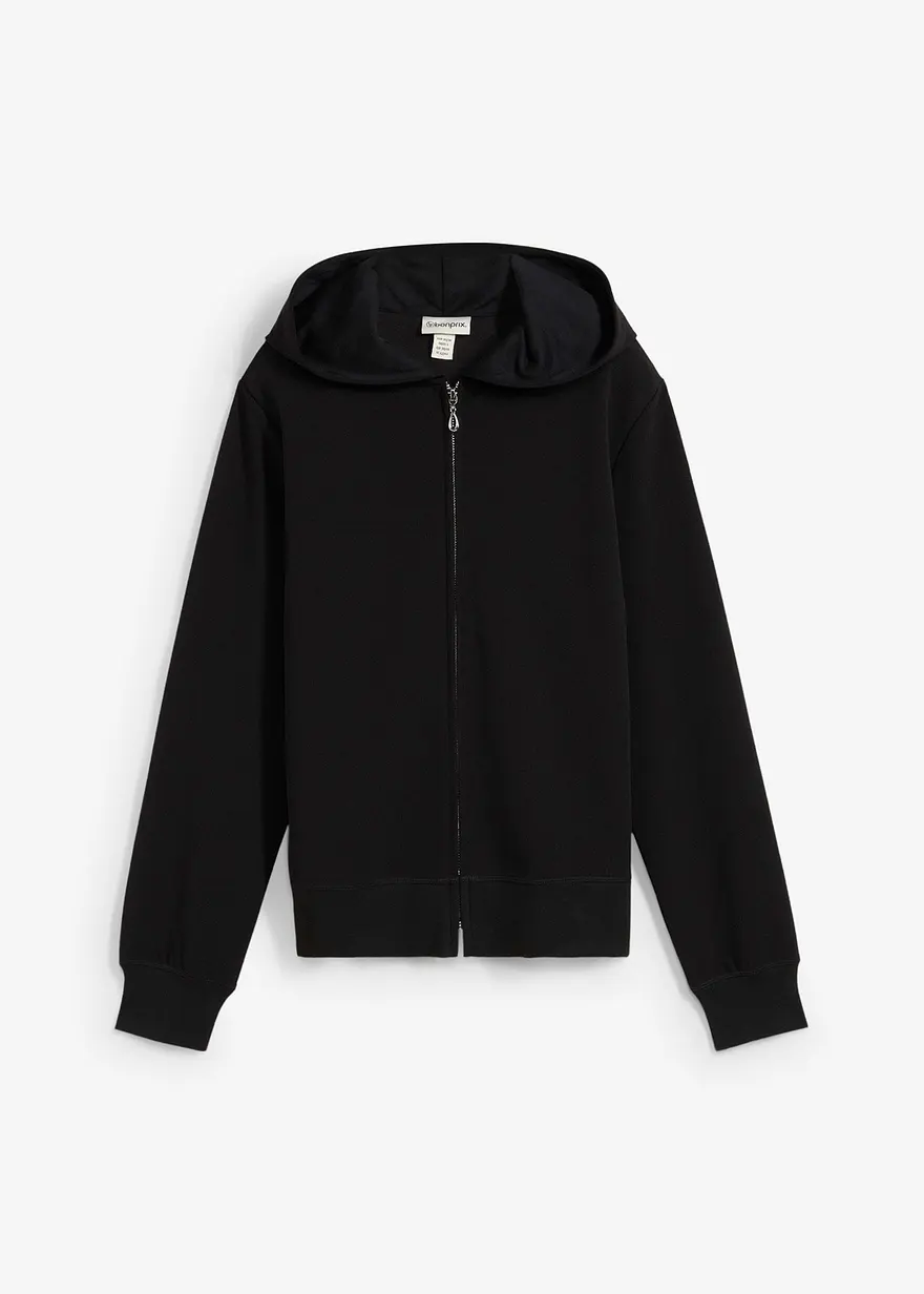 Kapuzen-Sweatjacke mit Reißverschluss