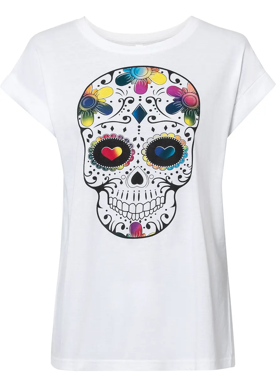 T-Shirt aus softem Viskose-Mix