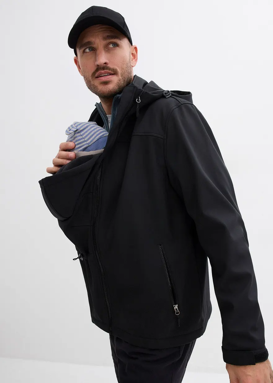 2-in-1 Tragejacke für Herren mit Trageeinsatz