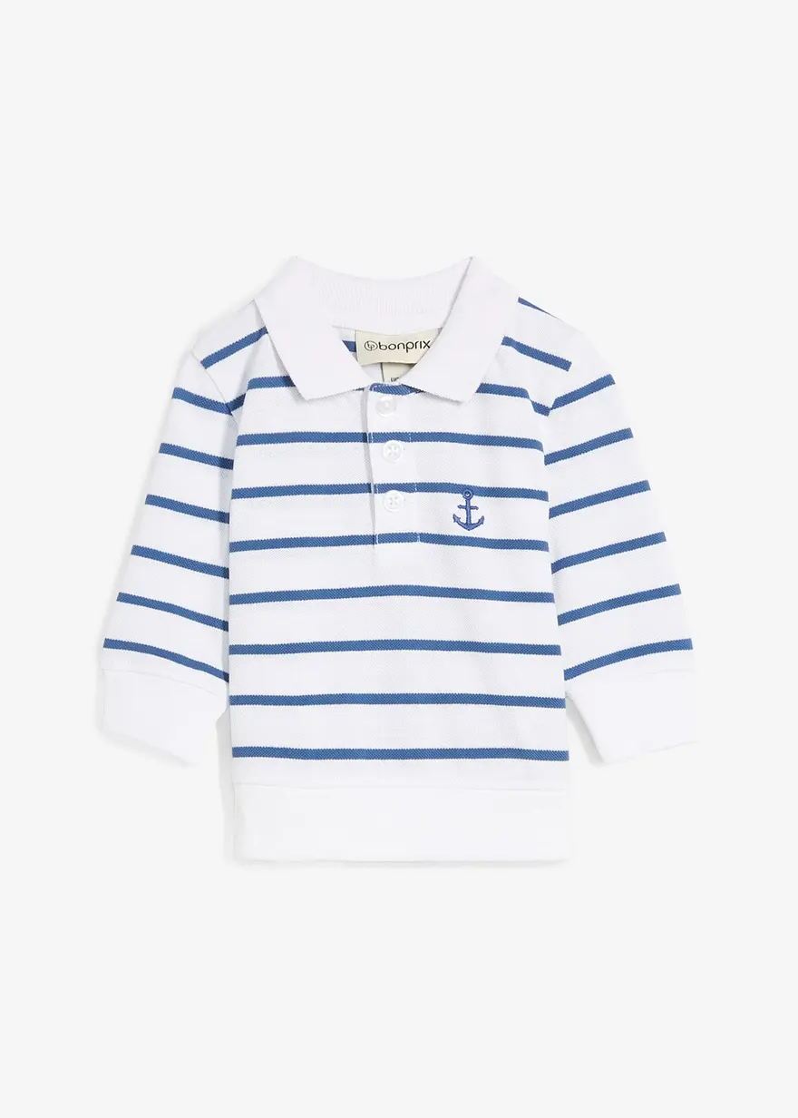 Pique-Poloshirt aus reiner Bio-Baumwolle